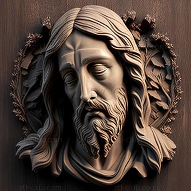 3D model st jesus (STL)